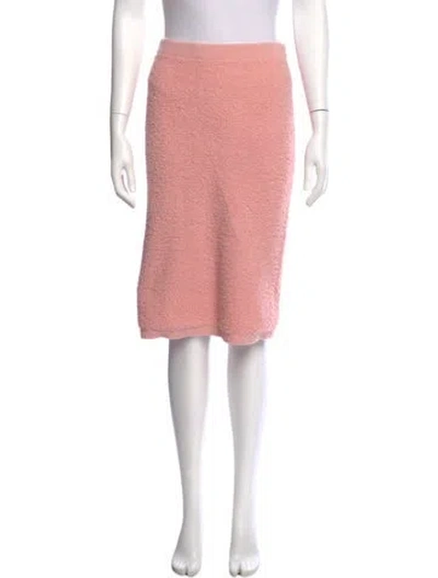 Pre-owned Prada 2017 Knee-length Skirt In Pink
