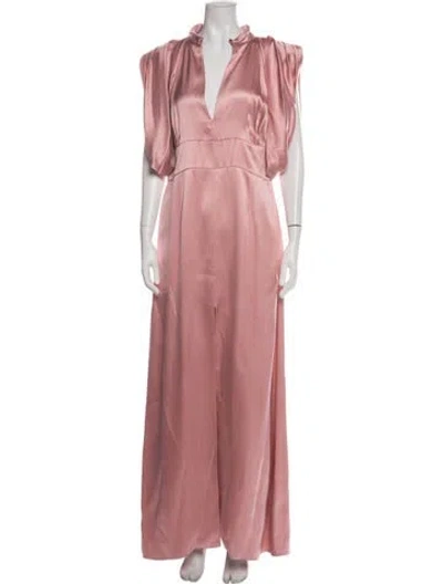 Pre-owned Prada 2017 Long Dress In Pink
