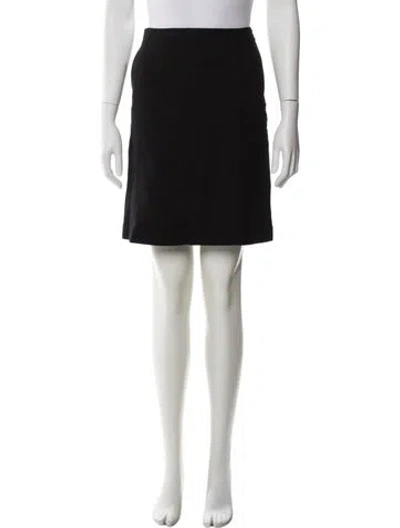 Pre-owned Prada 2017 Mini Skirt In Black