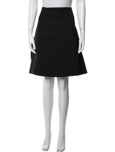 Pre-owned Prada 2017 Mini Skirt In Black