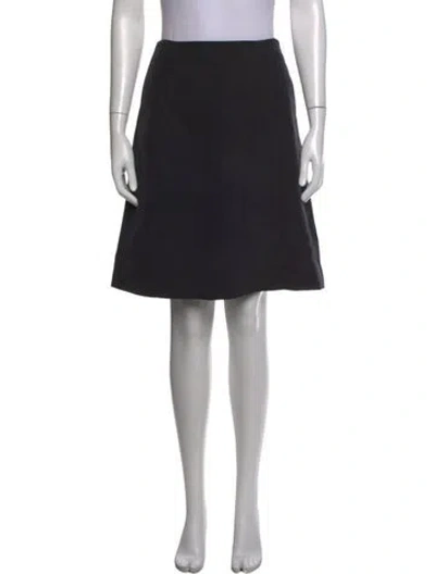 Pre-owned Prada 2017 Mini Skirt In Black