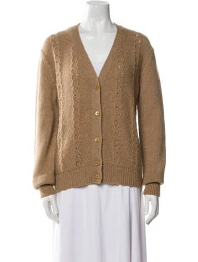 Pre-owned Prada 2017 Mohair Sweater In Neutral