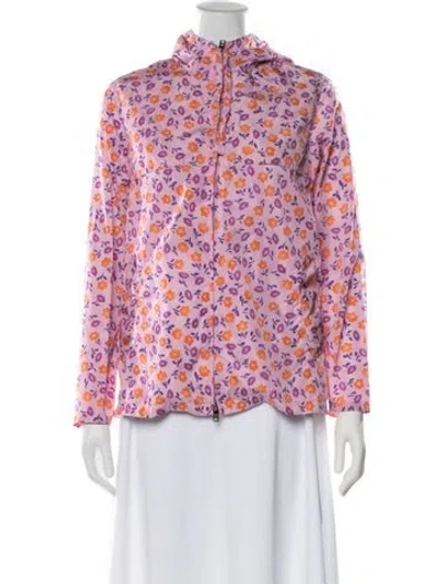 Pre-owned Prada 2017 Nylon Jacket In Pink