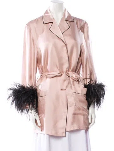 Pre-owned Prada 2017 Silk Pajamas In Pink