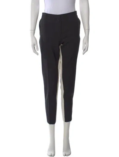 Pre-owned Prada 2017 Skinny Leg Pants In Black