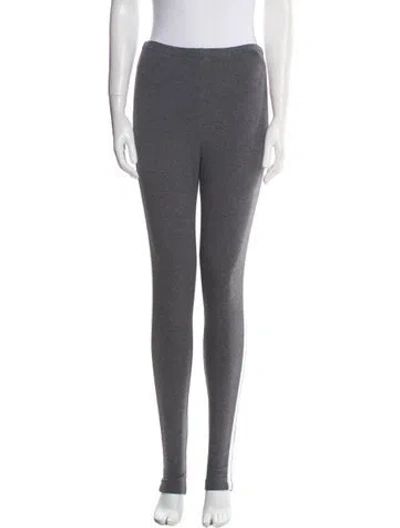 Pre-owned Prada 2017 Skinny Leg Pants In Gray