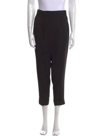 Pre-owned Prada 2017 Straight Leg Pants In Black