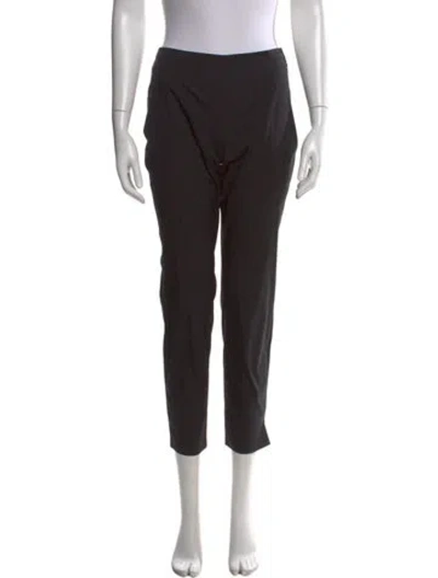 Pre-owned Prada 2017 Straight Leg Pants In Black