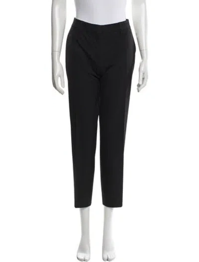 Pre-owned Prada 2017 Straight Leg Pants In Black