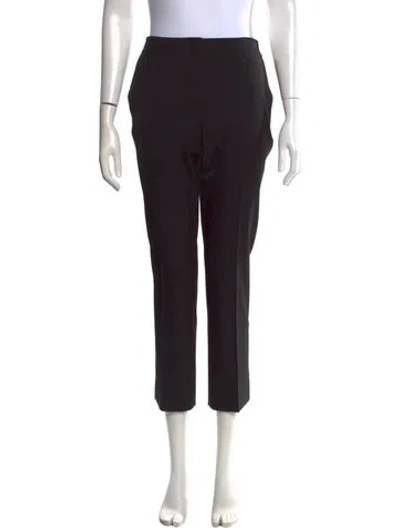 Pre-owned Prada 2017 Straight Leg Pants In Black