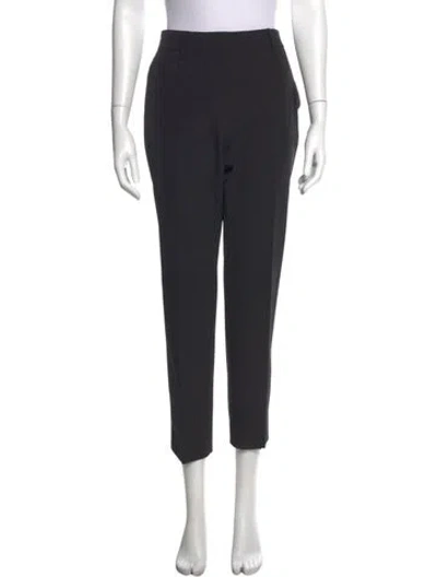 Pre-owned Prada 2017 Straight Leg Pants In Black
