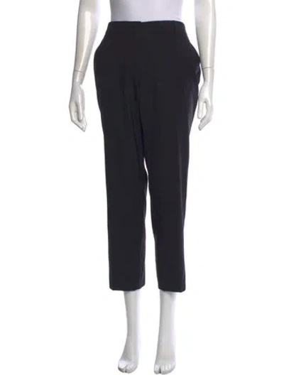 Pre-owned Prada 2017 Straight Leg Pants In Black