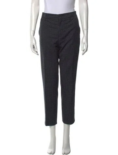 Pre-owned Prada 2017 Straight Leg Pants In Blue