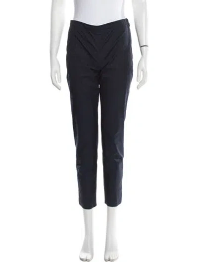 Pre-owned Prada 2017 Straight Leg Pants In Blue