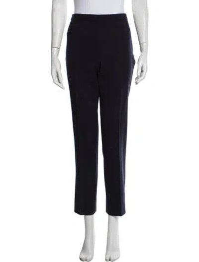 Pre-owned Prada 2017 Straight Leg Pants In Blue