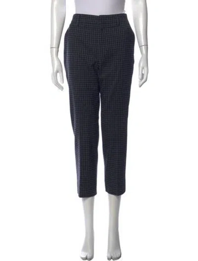Pre-owned Prada 2017 Straight Leg Pants In Blue