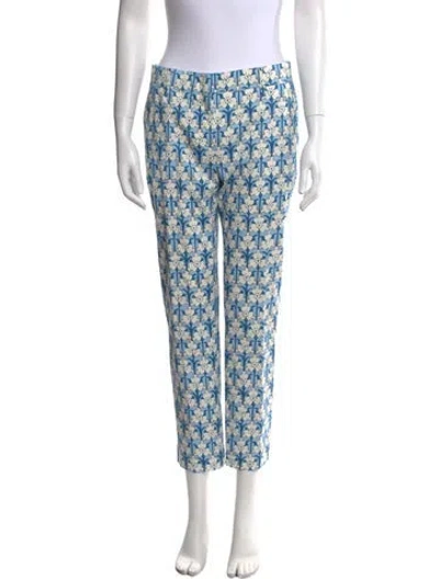 Pre-owned Prada 2017 Straight Leg Pants In Multi