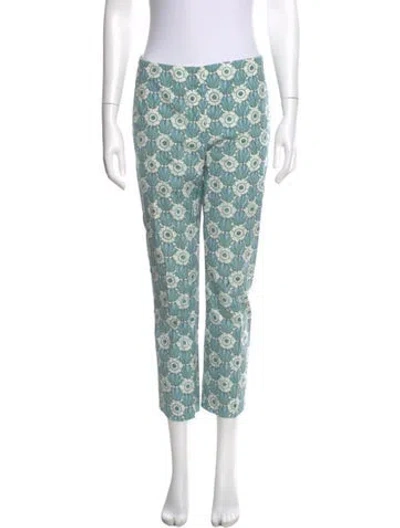 Pre-owned Prada 2017 Straight Leg Pants In Multi