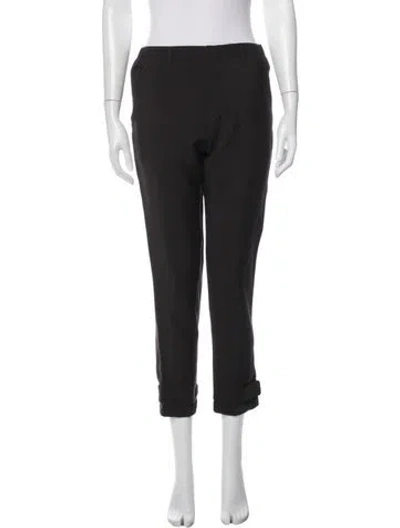 Pre-owned Prada 2017 Straight Leg Pants In Multi