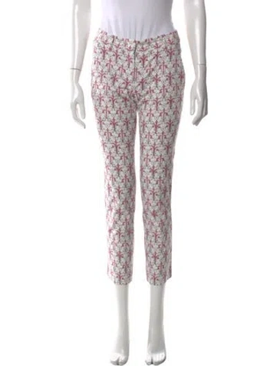Pre-owned Prada 2017 Straight Leg Pants In Pink