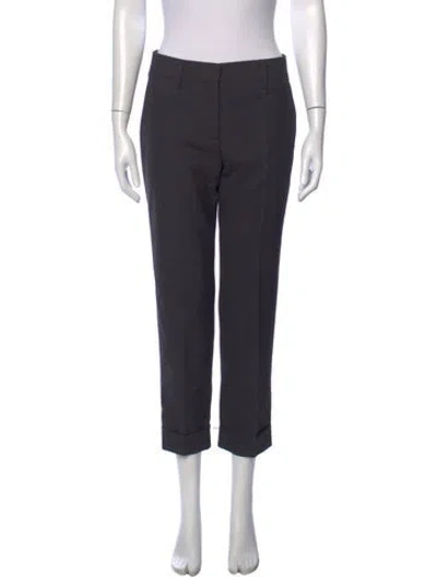 Pre-owned Prada 2017 Straight Leg Pants W/ Tags In Grey