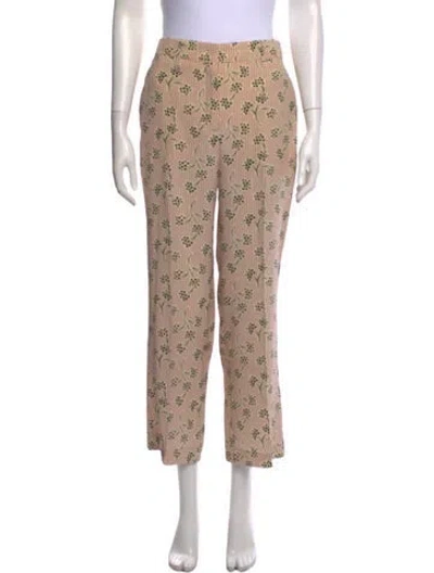 Pre-owned Prada 2017 Straight Leg Pants W/ Tags In Neutral