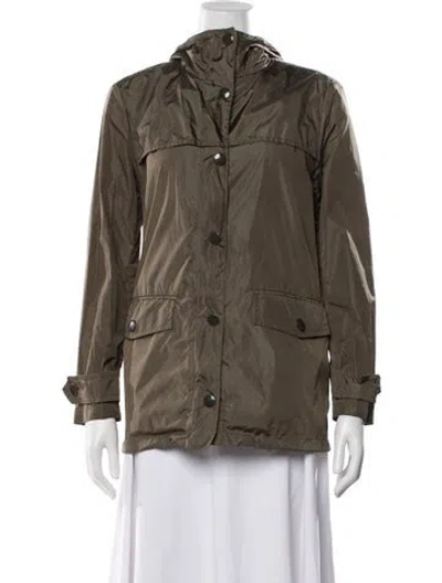 Pre-owned Prada 2017 Utility Jacket In Green