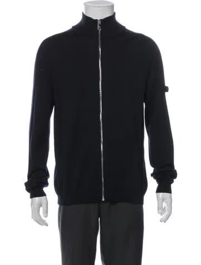 Pre-owned Prada 2017 Virgin Wool In Blue