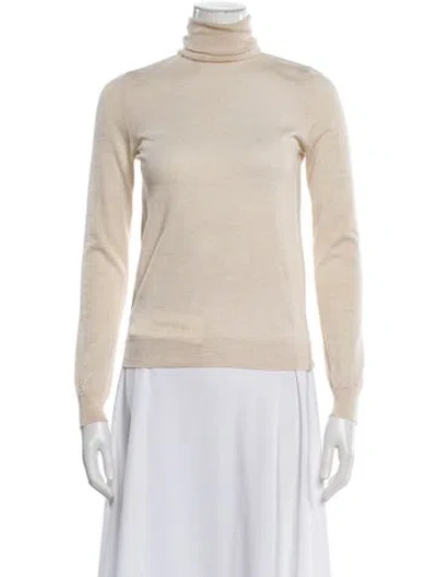 Pre-owned Prada 2017 Virgin Wool Sweater In Neutrals