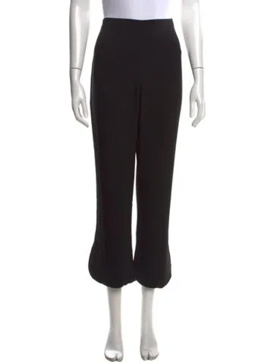 Pre-owned Prada 2017 Wide Leg Pants In Black