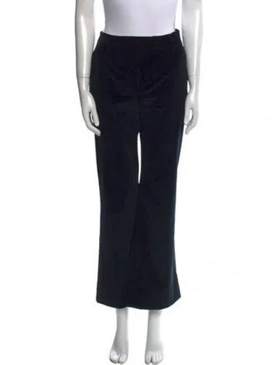 Pre-owned Prada 2017 Wide Leg Pants In Blue