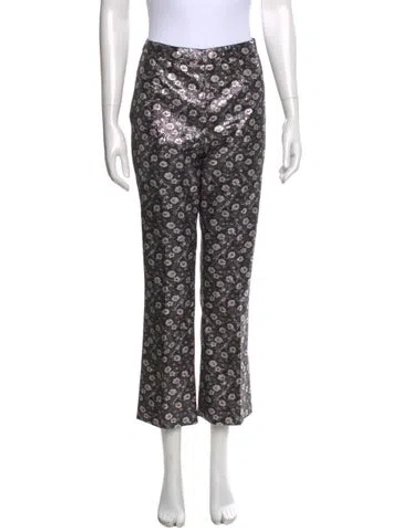 Pre-owned Prada 2017 Wide Leg Pants In Purple