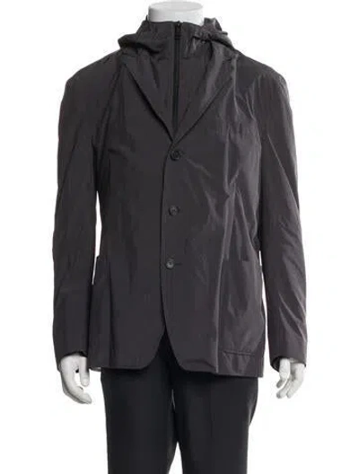 Pre-owned Prada 2017 Windbreaker In Gray