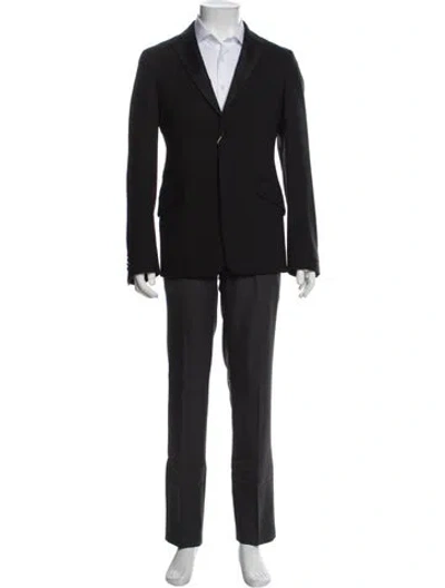 Pre-owned Prada 2017 Wool Blazer In Black