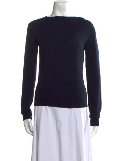 Pre-owned Prada 2017 Wool Sweater In Black