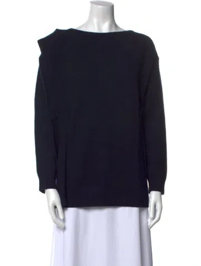 Pre-owned Prada 2017 Wool Sweater In Blue
