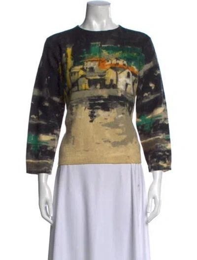 Pre-owned Prada 2017 Wool Sweater In Multicolor