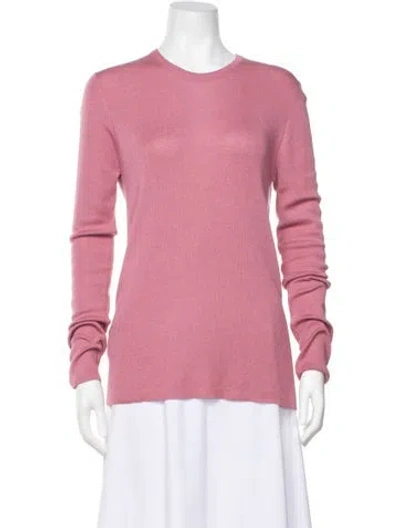 Pre-owned Prada 2018 Cashmere Sweater In Pink
