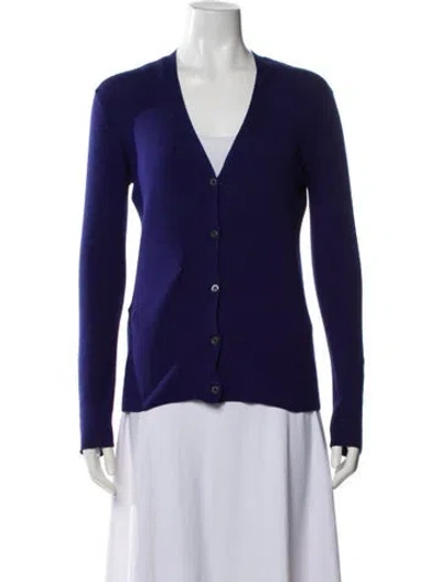 Pre-owned Prada 2018 Cashmere Sweater In Purple