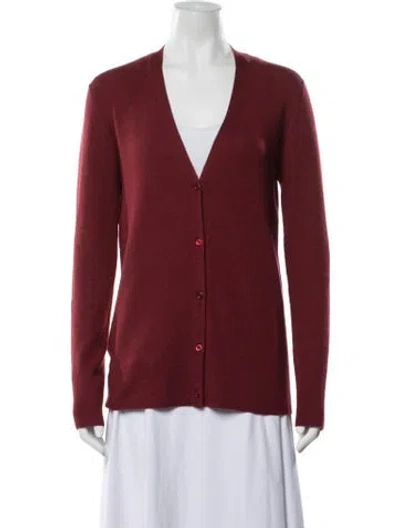 Pre-owned Prada 2018 Cashmere Sweater In Red