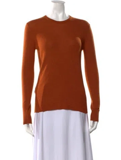 Pre-owned Prada 2018 Cashmere Sweater W/ Tags In Orange