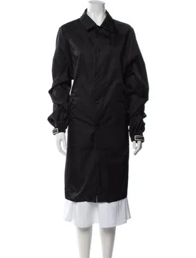 Pre-owned Prada 2018 Coat In Black