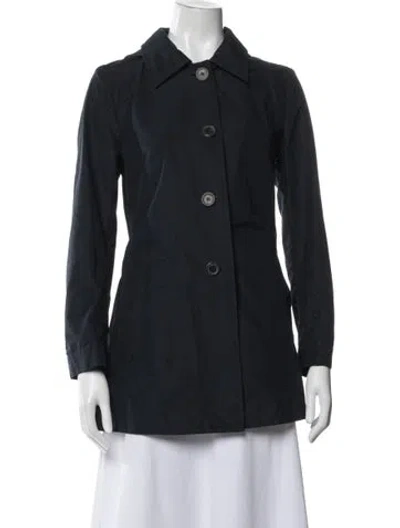 Pre-owned Prada 2018 Coat In Blue