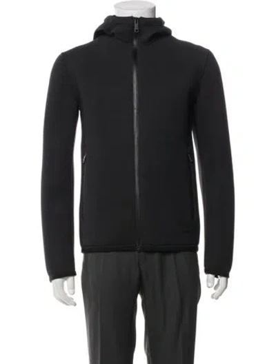 Pre-owned Prada 2018 Crew Neck Hoodie In Blue