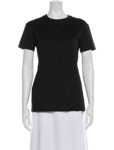 Pre-owned Prada 2018 Crew Neck T-shirt In Black