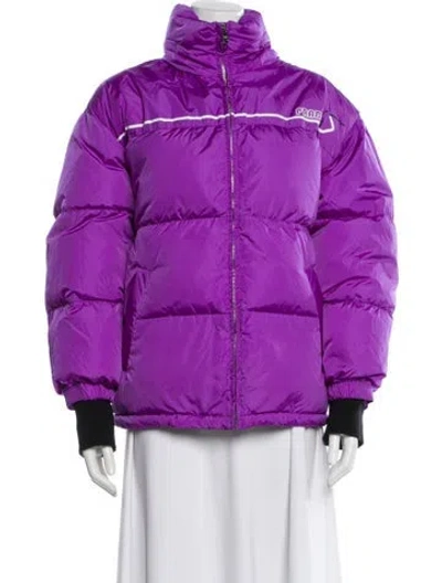Pre-owned Prada 2018 Down Down Jacket In Purple