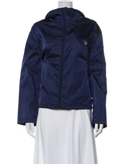 Pre-owned Prada 2018 Jacket In Blue