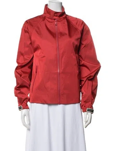 Pre-owned Prada 2018 Jacket In Red