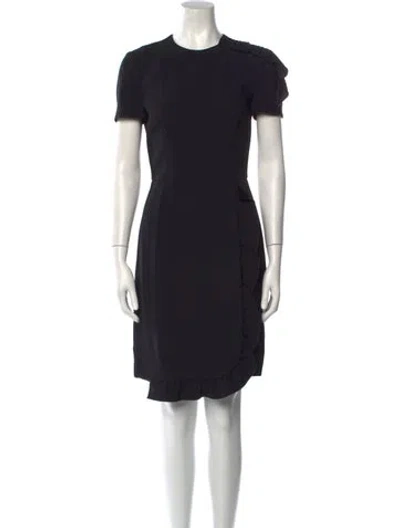 Pre-owned Prada 2018 Knee-length Dress In Black
