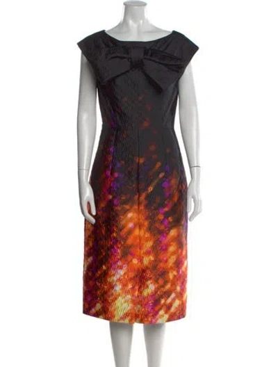 Pre-owned Prada 2018 Knee-length Dress In Black